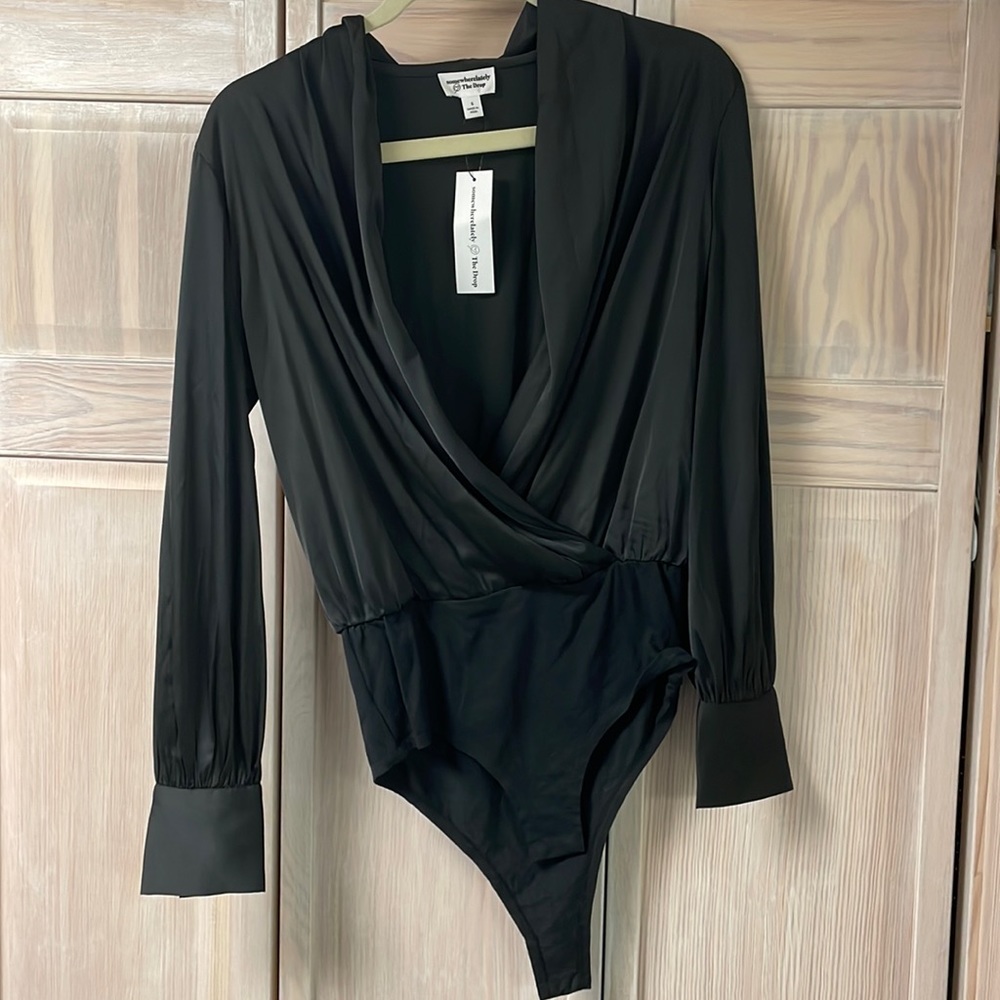 NWT Black Bodysuit from Somewhere Lately the Drop on Amazon